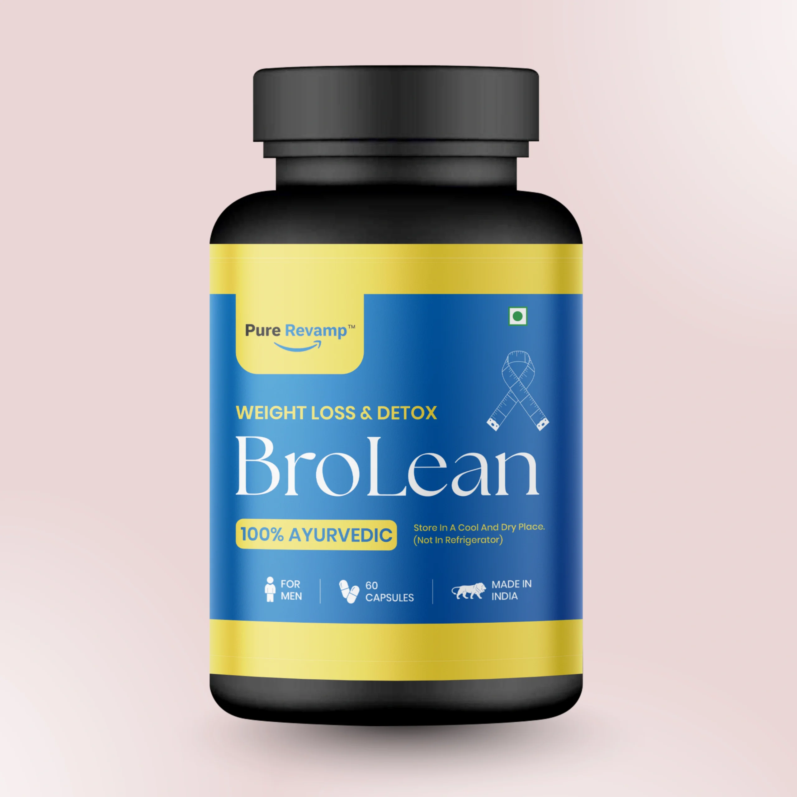 Pure Revamp BroLean Supplements (Weight Loss & Detox)